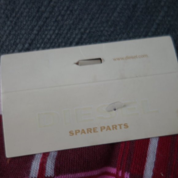 Diesel Spare Parts 1978 Only the Brave Made in Italy Socks *New with Tags* - Picture 2 of 10